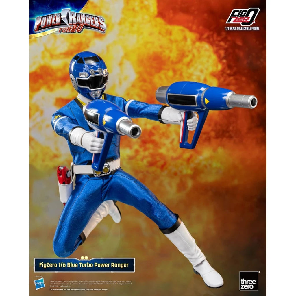 Power Rangers Turbo FigZero Action Figure 1/6 Blue Turbo Power Ranger 30 cm