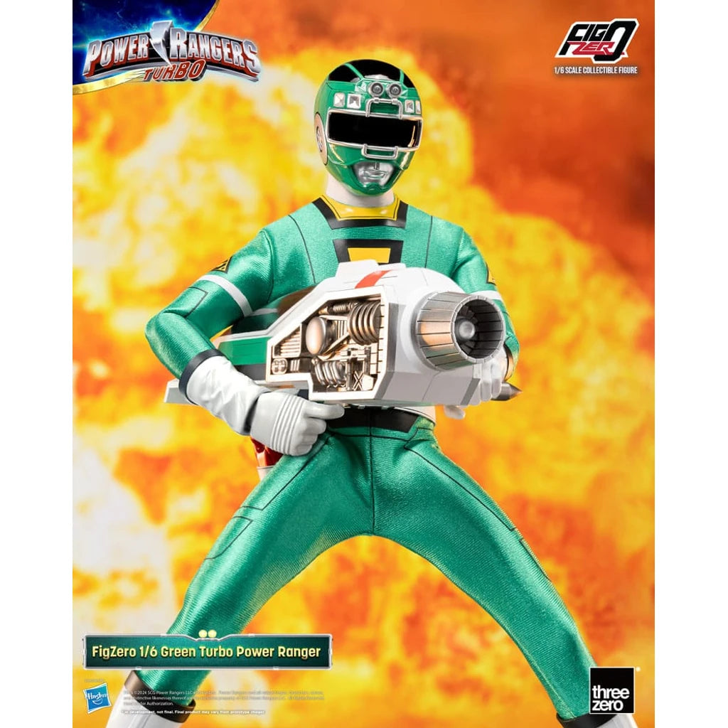 Power Rangers Turbo FigZero Action Figure 1/6 Green Turbo Power Ranger 30 cm
