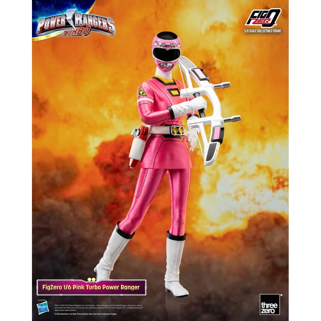 Power Rangers Turbo FigZero Action Figure 1/6 Pink Turbo Power Ranger 30 cm