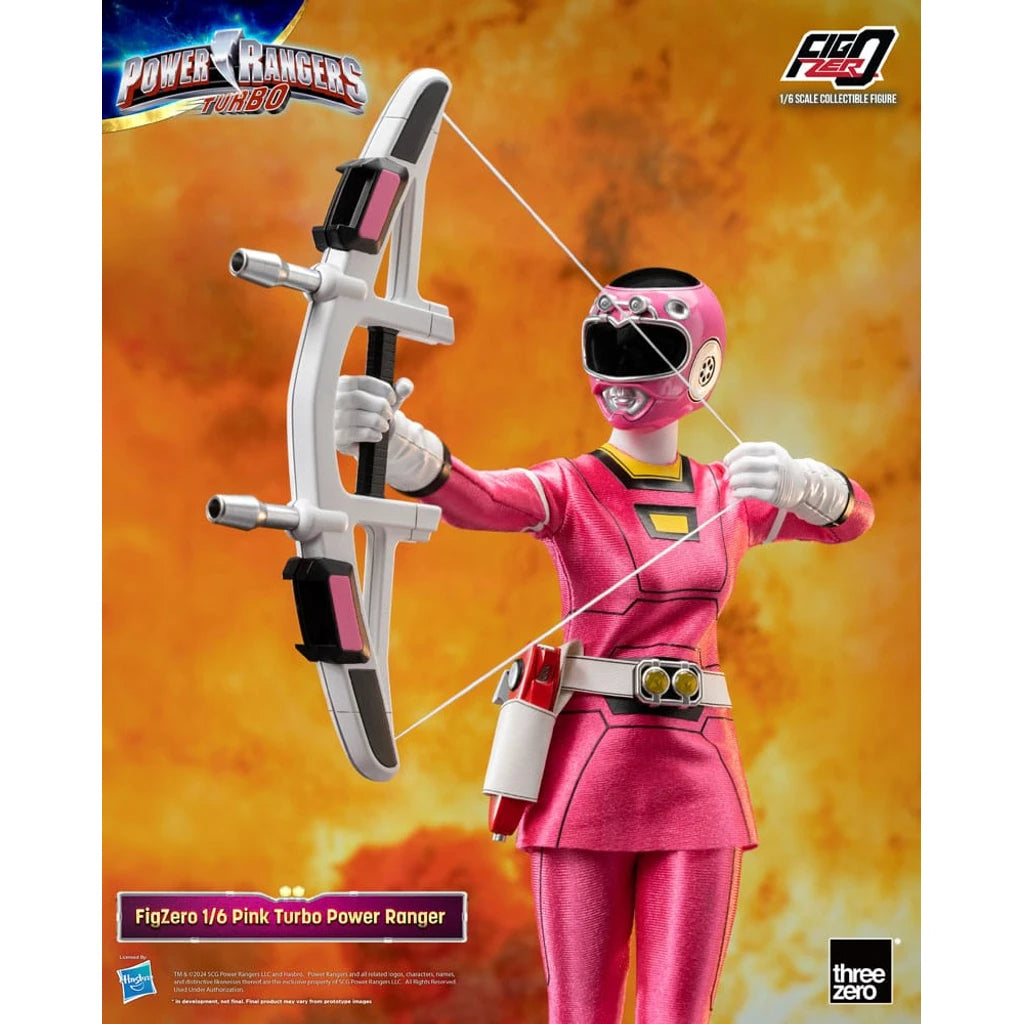 Power Rangers Turbo FigZero Action Figure 1/6 Pink Turbo Power Ranger 30 cm