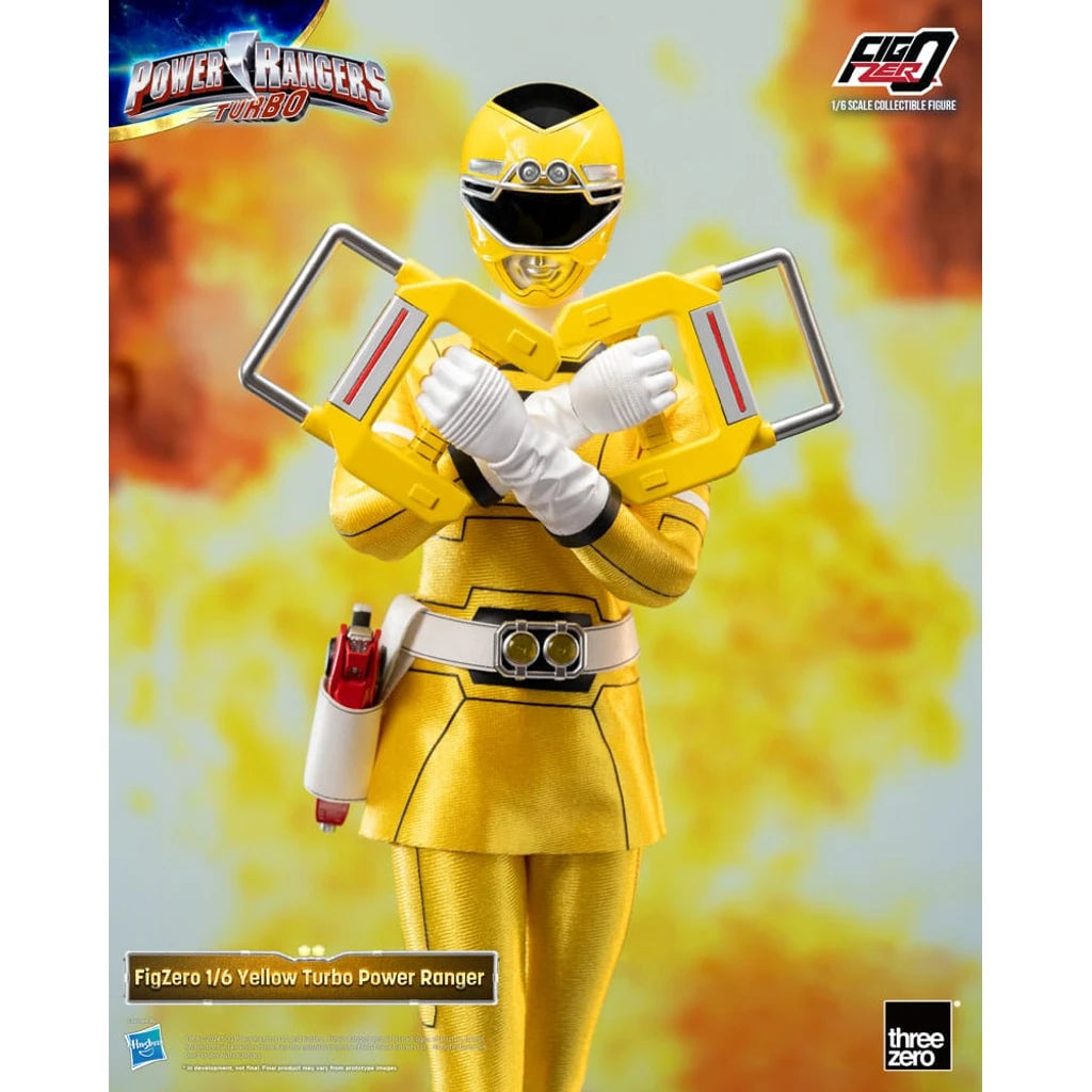 Power Rangers Turbo FigZero Action Figure 1/6 Yellow Turbo Power Ranger 30 cm