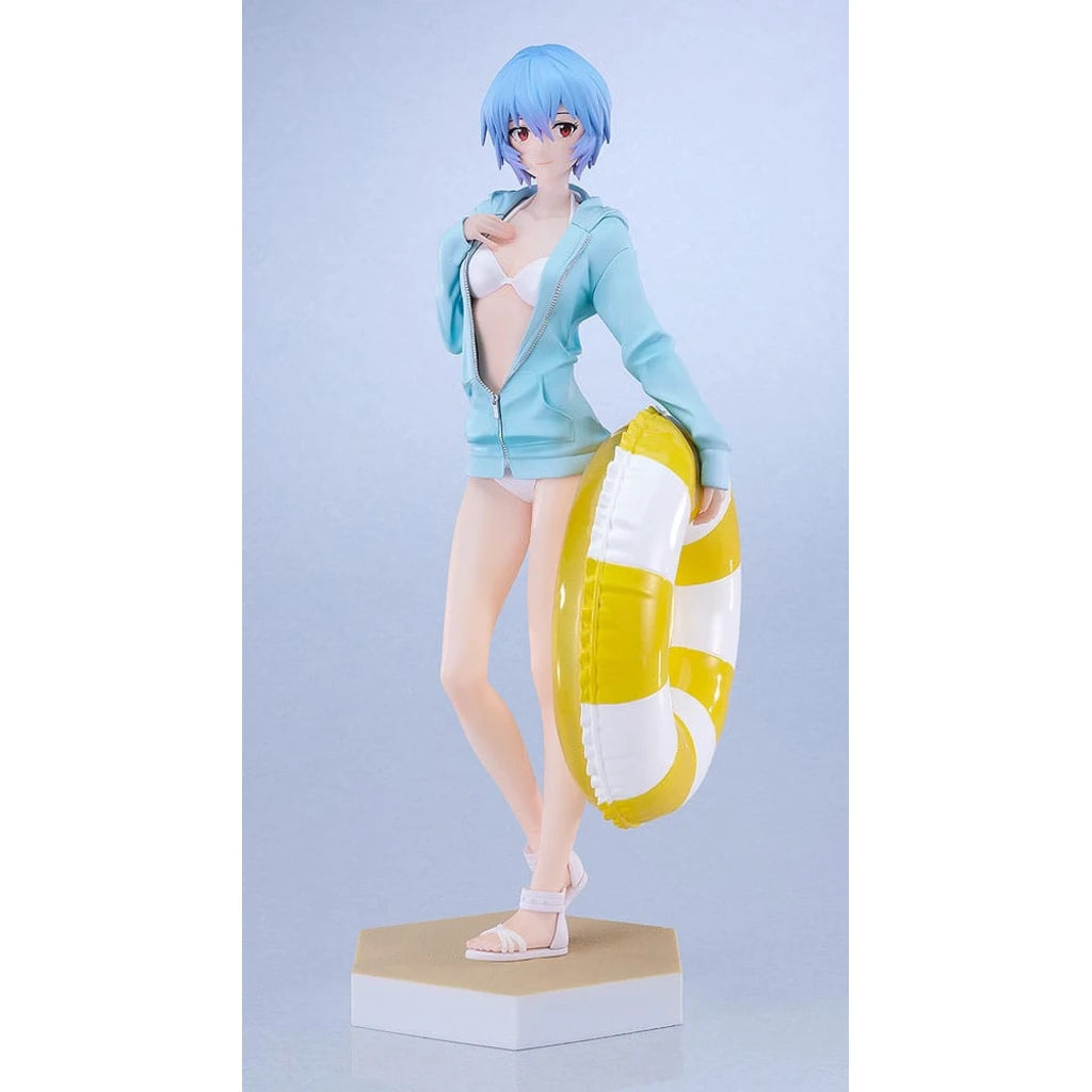 Rebuild of Evangelion Pop Up Parade L PVC Statue Beach Queens: Rei Ayanami 22 cm