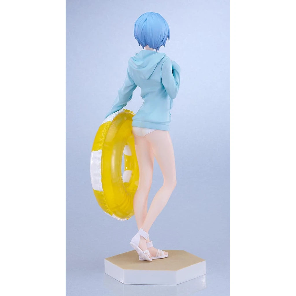 Rebuild of Evangelion Pop Up Parade L PVC Statue Beach Queens: Rei Ayanami 22 cm