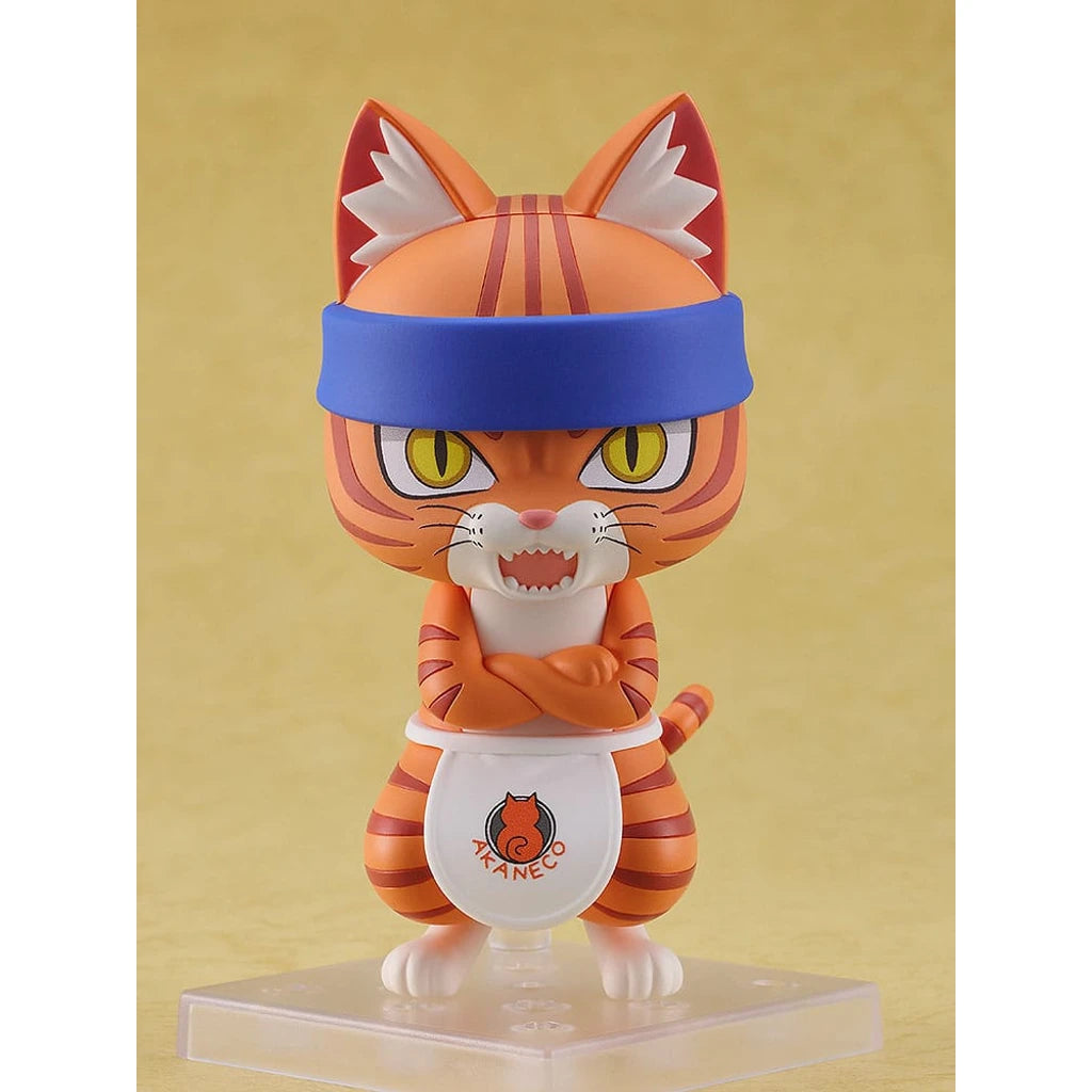 Red Cat Ramen Nendoroid Action Figure Bunzo 10 cm