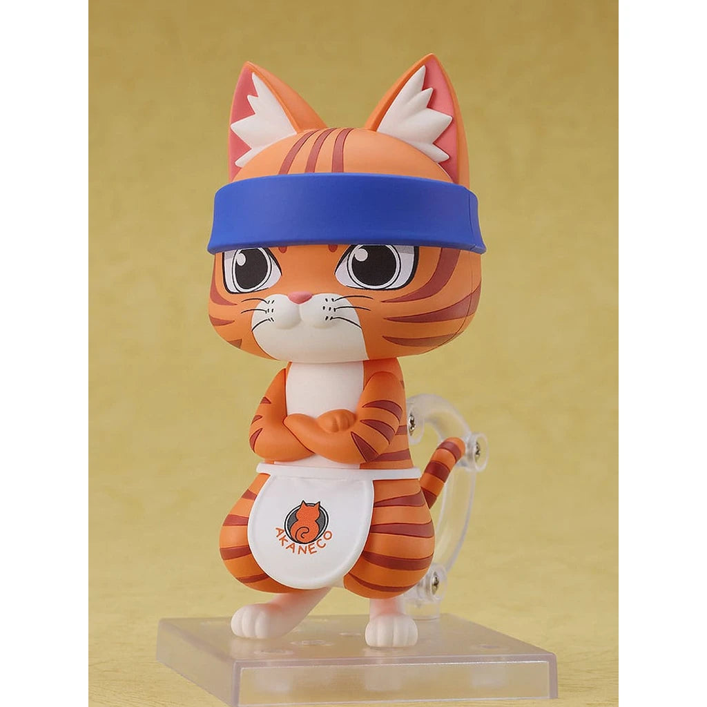 Red Cat Ramen Nendoroid Action Figure Bunzo 10 cm