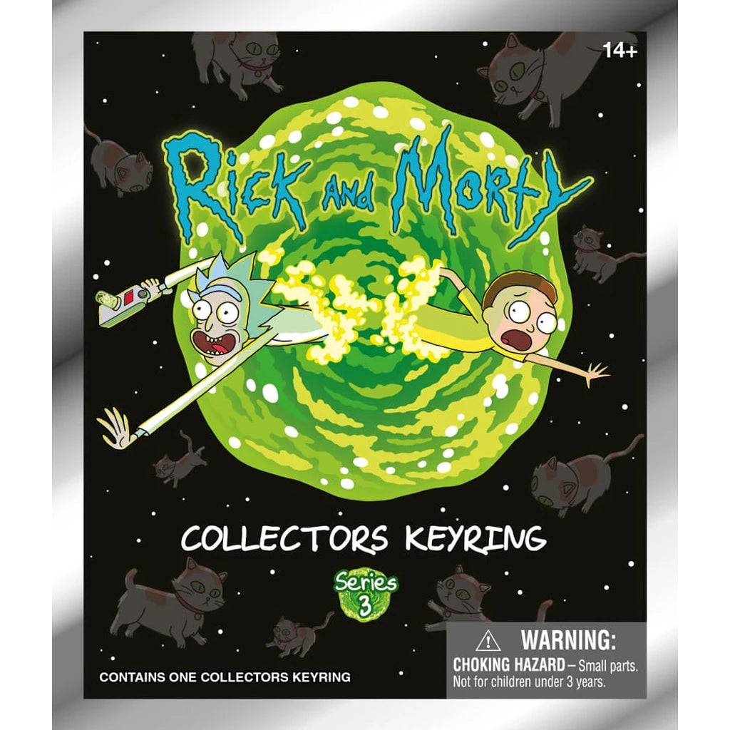 Rick and Morty PVC Bag Clips Series 3 Display (24)