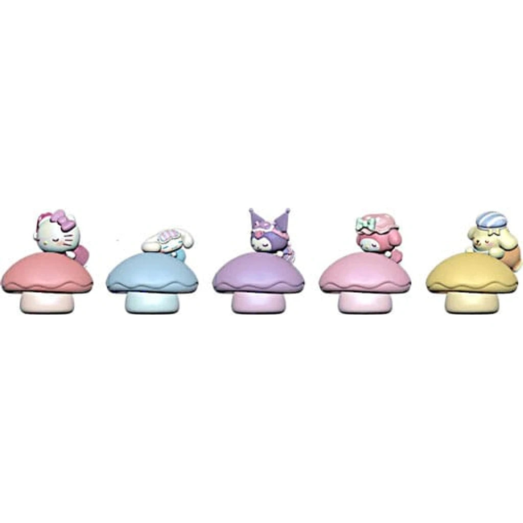 Sanrio Bedside Light Little Mushroom Series Mini Figures Hello Kitty and Friends 8 cm Display (12)