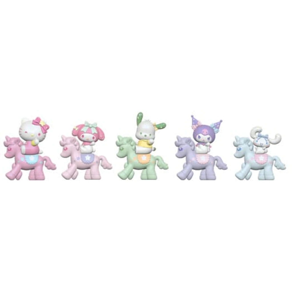 Sanrio Equestrian Series Mini Figures Hello Kitty and Friends 5 cm Blind Box Display (12)