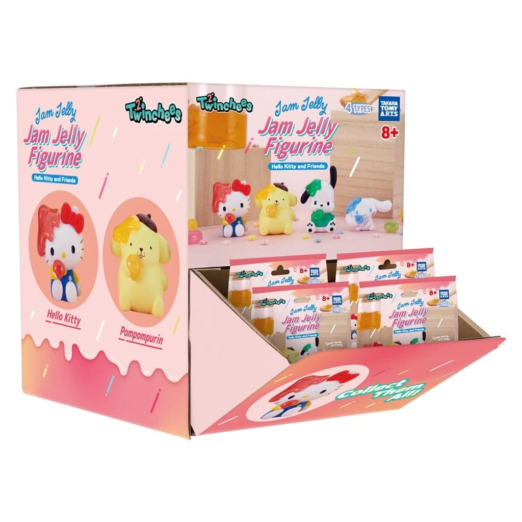 Sanrio Twinchees Mini Figures Hello Kitty & Friends Jam Jelly 5 cm Blind Pack Display (24)