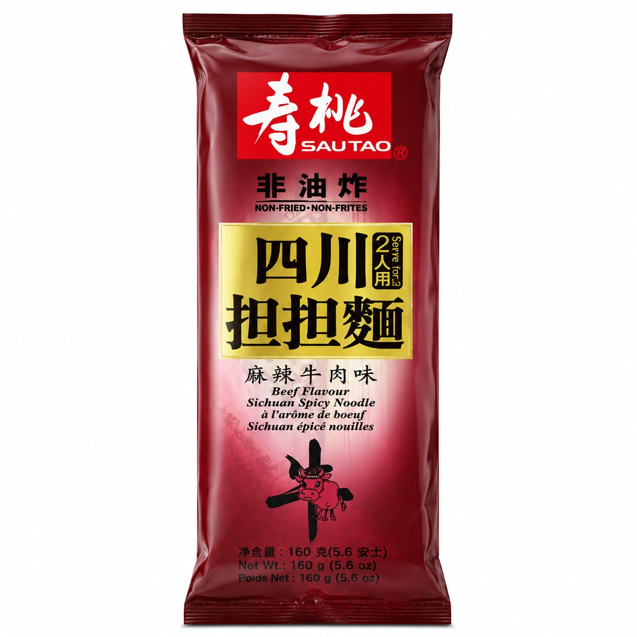 [EAN:087303857814] SAU TAO Sichuan Spicy Noodle - Beef 160g
