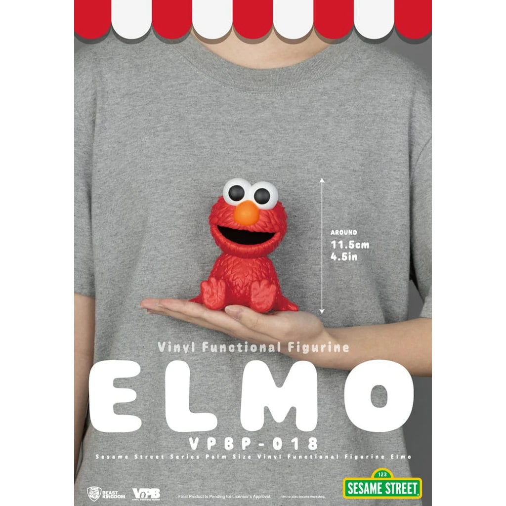 Sesame Street Piggy Vinyl Bank Elmo 12 cm