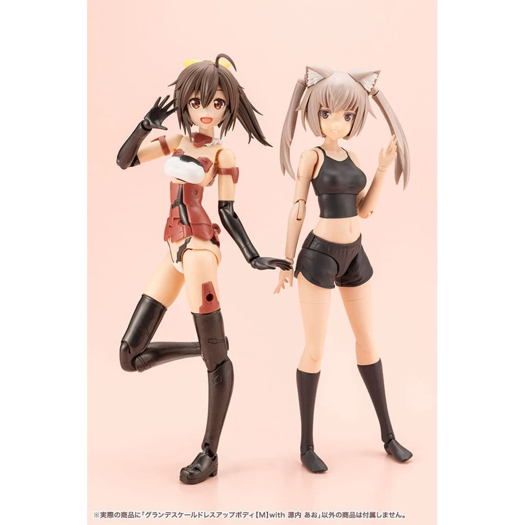 Sousai Shojo Teien Accessory Set for Action Figures Grande Scale Dress Up Body Size M with Ao Gennai