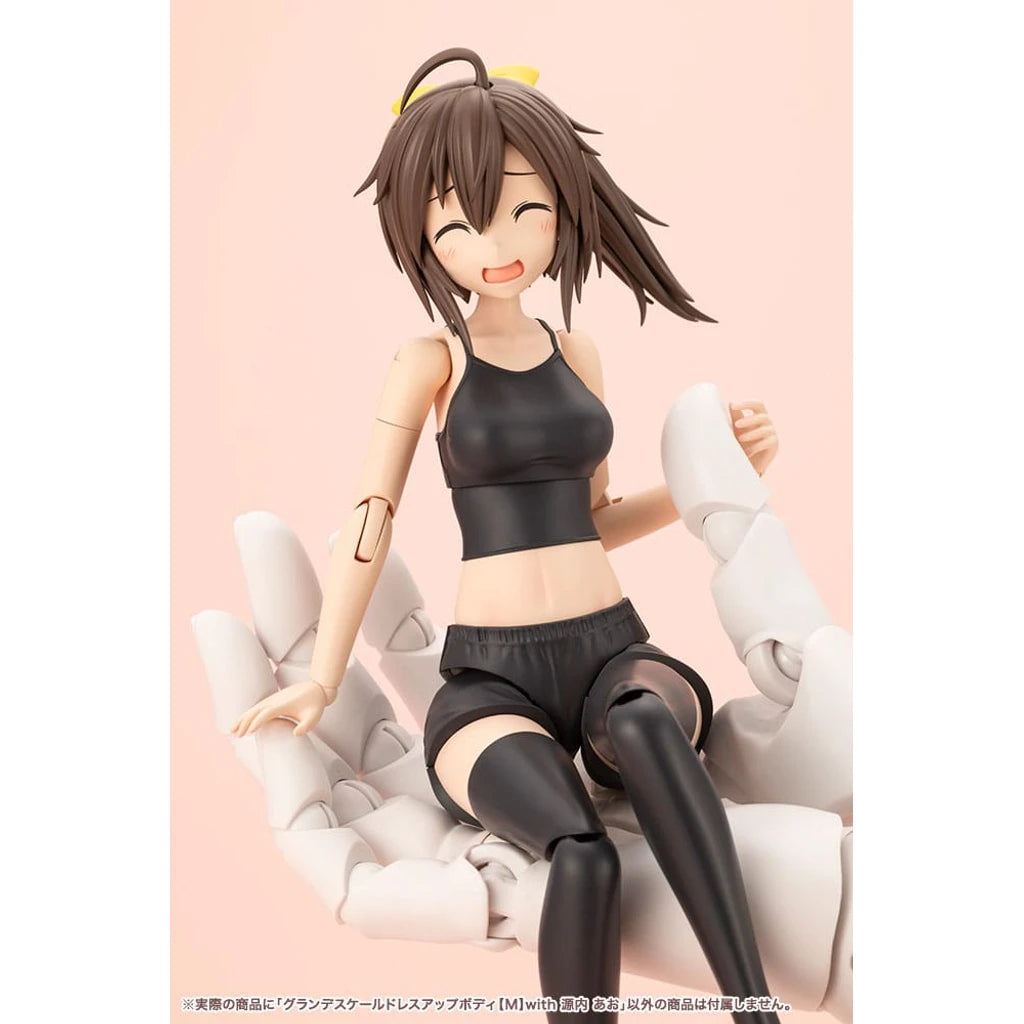 Sousai Shojo Teien Accessory Set for Action Figures Grande Scale Dress Up Body Size M with Ao Gennai