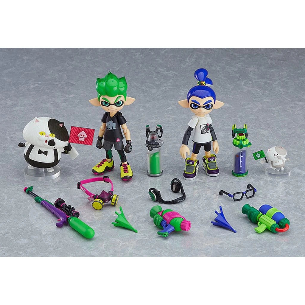 Splatoon/Splatoon 2 Figma Action Figure Splatoon Boy DX Edition 10 cm