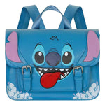 Lilo & Stitch Satchel Shoulder Bag Backpack Tongue Blue