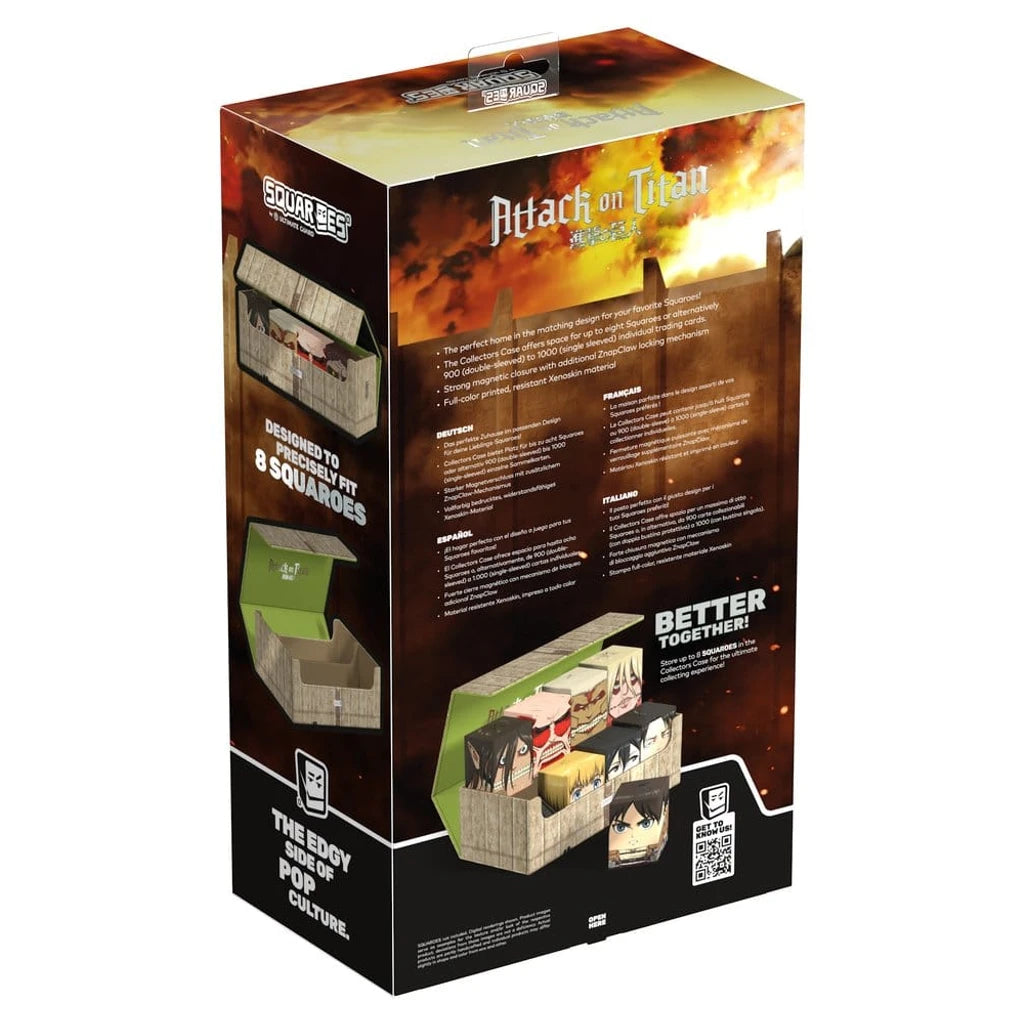 Squaroes Collectors Case 800 Attack on Titan - Shiganshina District