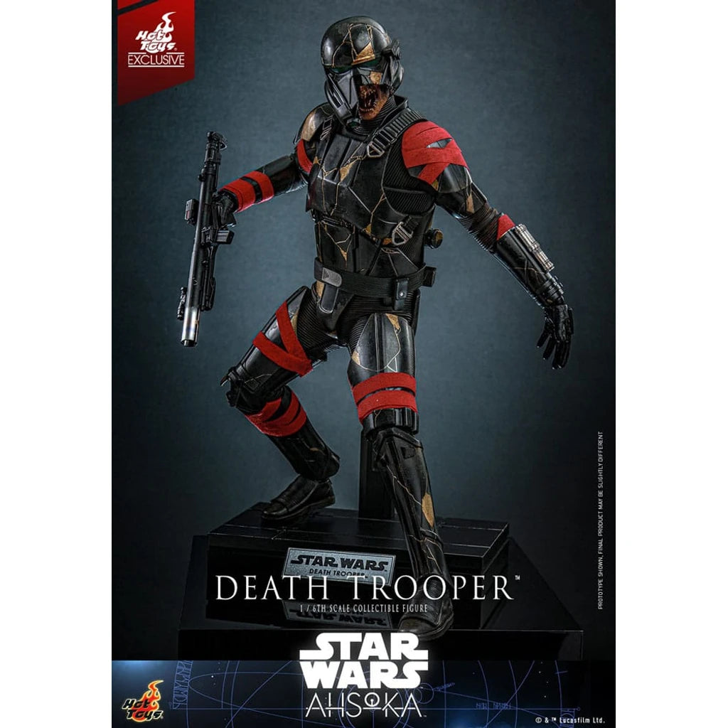Star Wars: Ahsoka Television Masterpiece Action Figure 1/6 Death Trooper Hot Toys Exclusive 31 cm