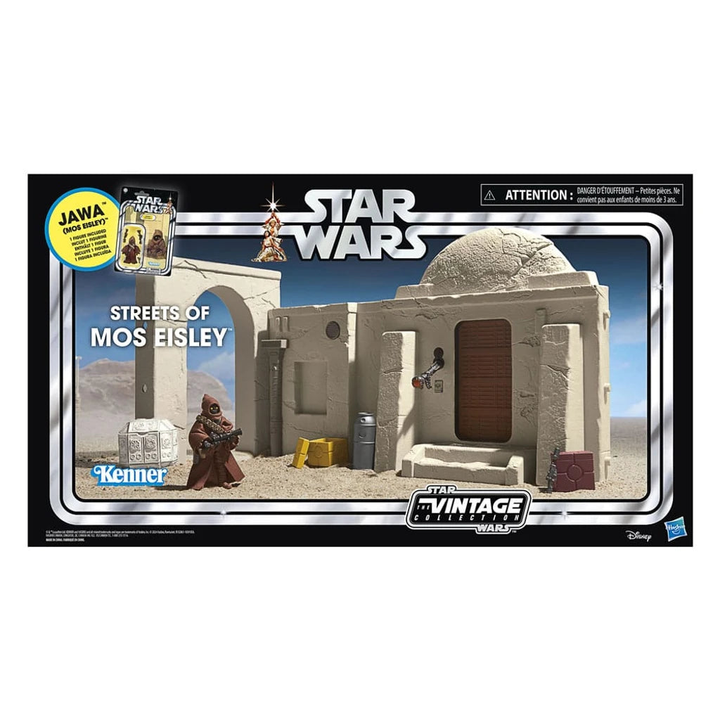 Star Wars Episode IV Vintage Collection Playset Streets of Mos Eisley with Jawa Action Figure