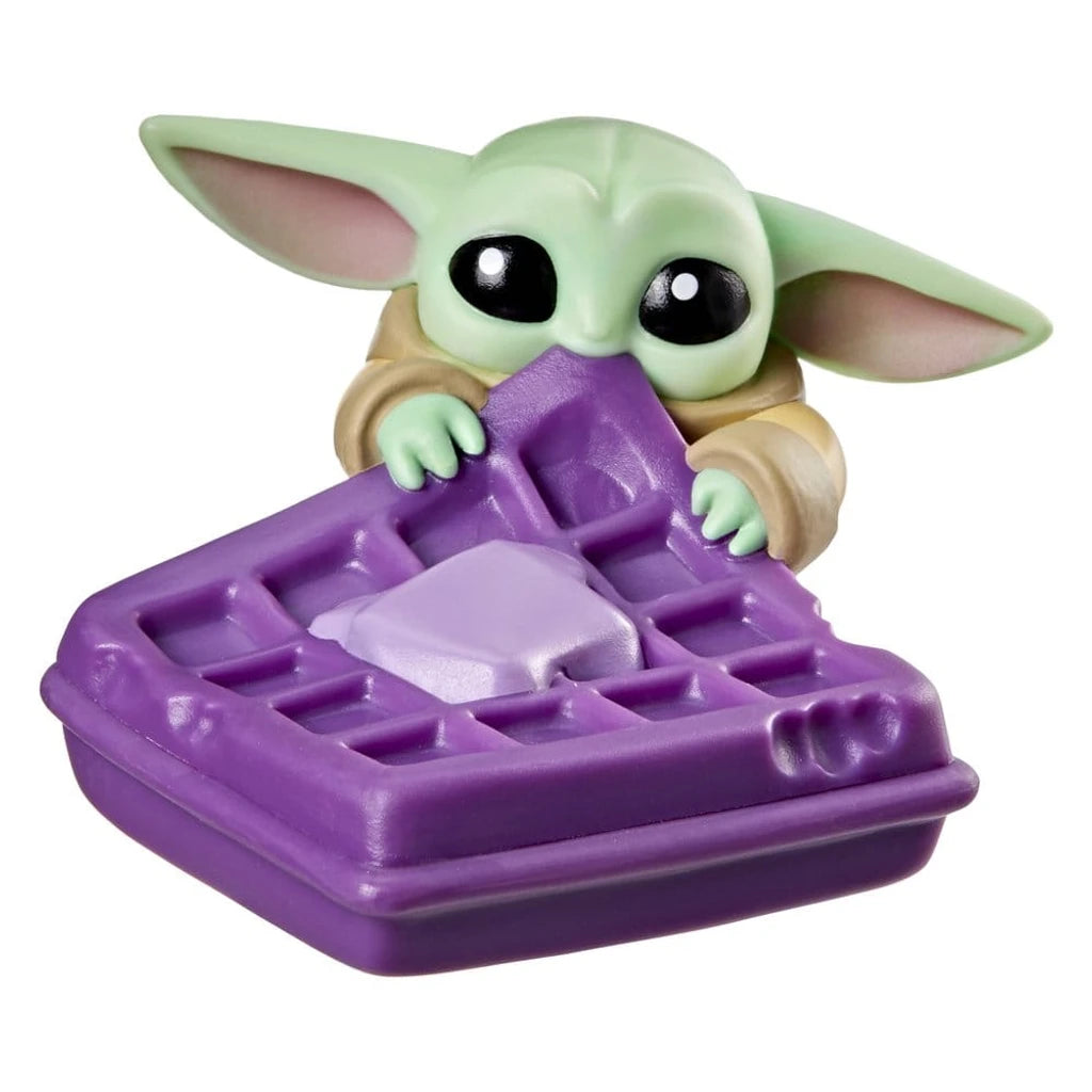 Star Wars Mini Figures 4 cm Grogu Snack Attack Series 1 Blind Box Display (24)