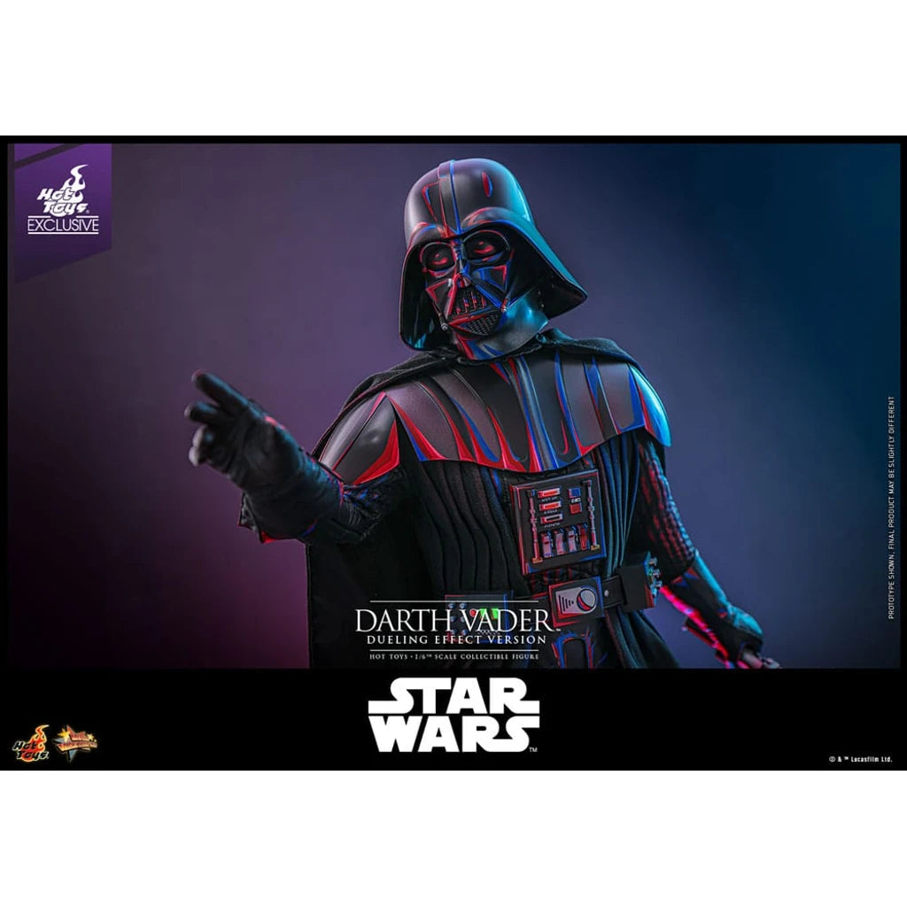 Star Wars Movie Masterpiece Action Figure 1/6 Darth Vader (Dueling Effect Version) Hot Toys Exclusive 35 cm