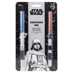 Star Wars Set of 2 Lightsaber Pens  Luke Skywalker & Darth Vader