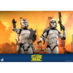 Star Wars The Clone Wars Action Figure 1/6 104th Battalion Wolfpack Clone Trooper Deluxe Version 30 cm