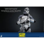Star Wars The Clone Wars Action Figure 1/6 104th Battalion Wolfpack Clone Trooper 30 cm