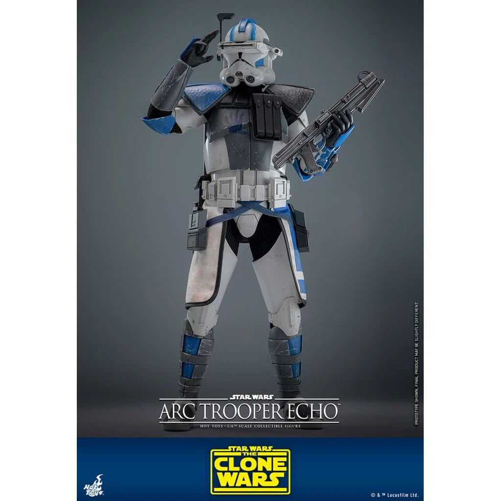 Star Wars: The Clone Wars Action Figure 1/6 Arc Trooper Echo 30 cm