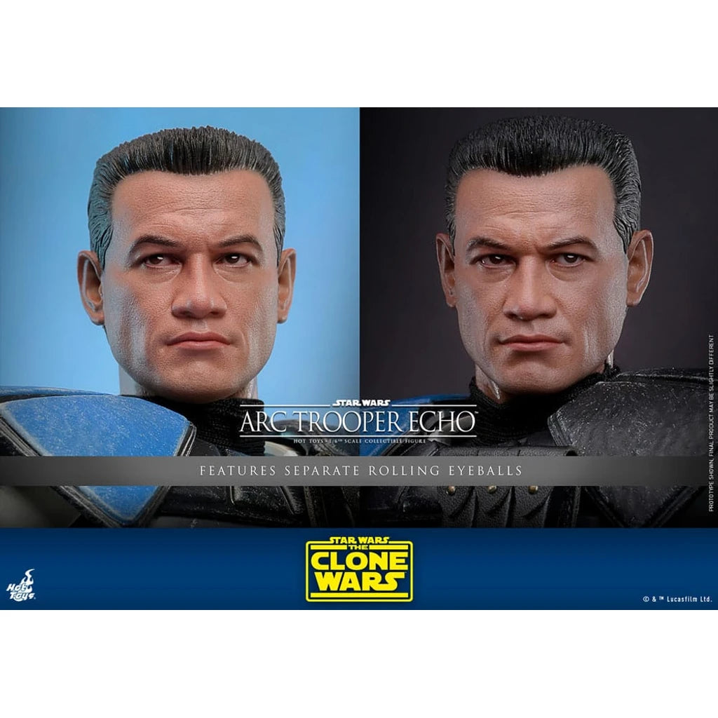 Star Wars: The Clone Wars Action Figure 1/6 Arc Trooper Echo 30 cm