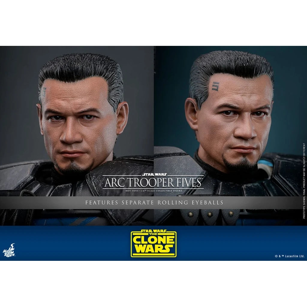 Star Wars: The Clone Wars Action Figure 1/6 Arc Trooper Fives 30 cm