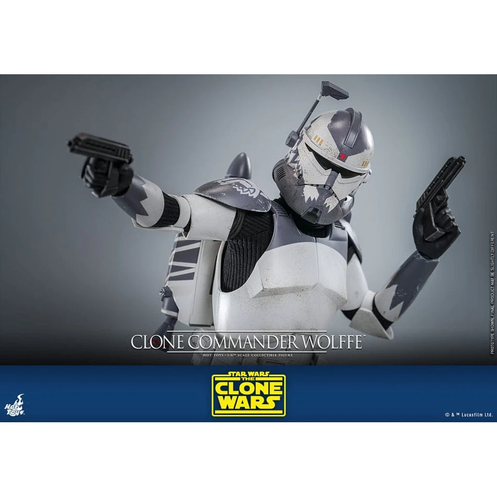 Star Wars: The Clone Wars Action Figure 1/6 Clone Commander Wolffe 30 cm