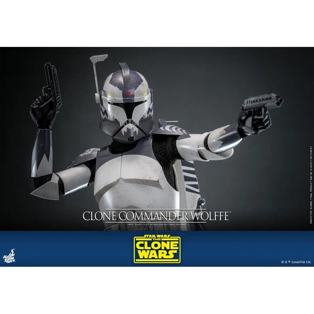 Star Wars: The Clone Wars Action Figure 1/6 Clone Commander Wolffe 30 cm