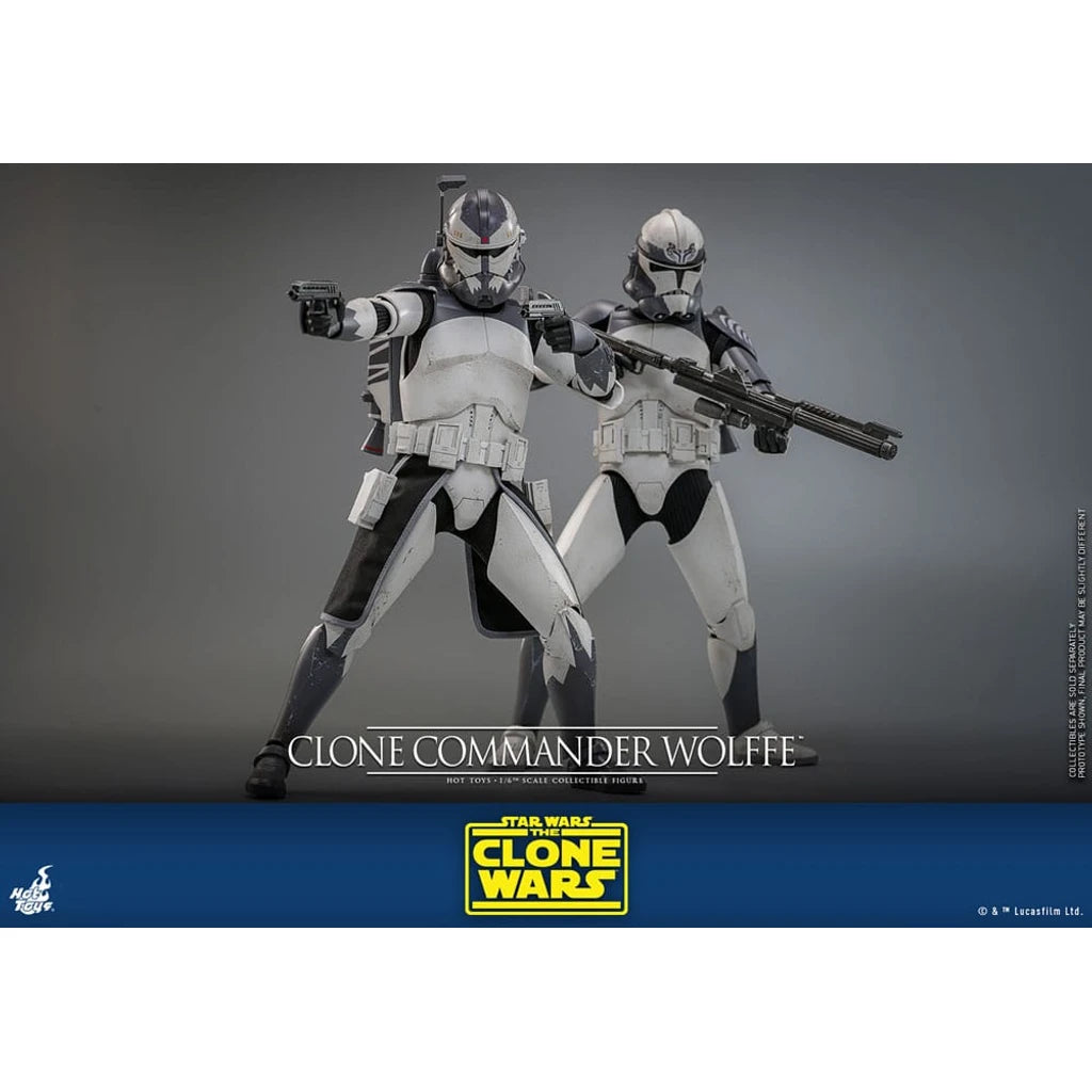 Star Wars: The Clone Wars Action Figure 1/6 Clone Commander Wolffe 30 cm