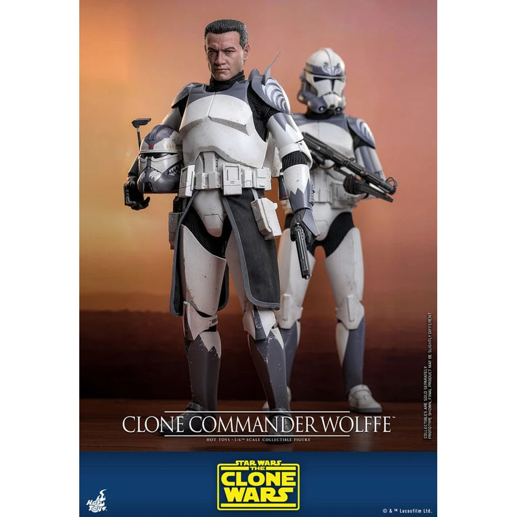 Star Wars: The Clone Wars Action Figure 1/6 Clone Commander Wolffe 30 cm