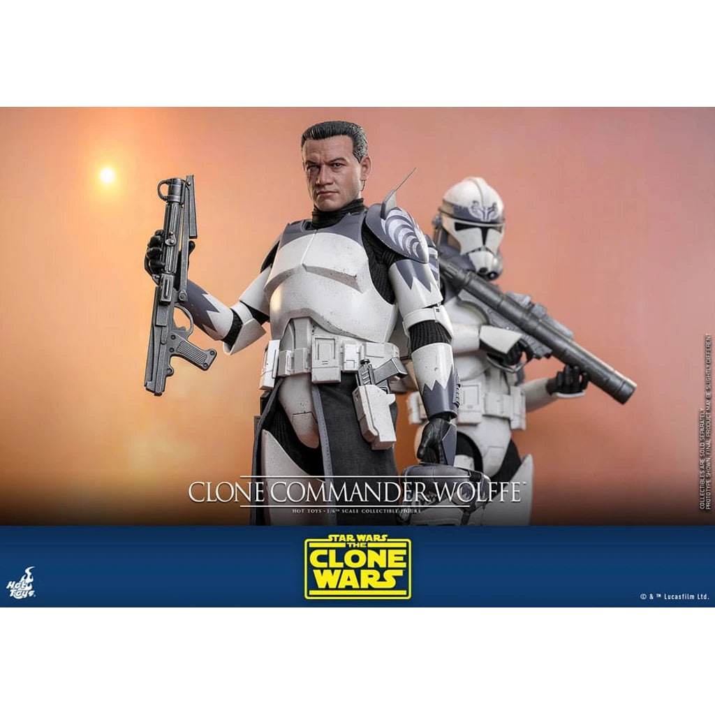 Star Wars: The Clone Wars Action Figure 1/6 Clone Commander Wolffe 30 cm