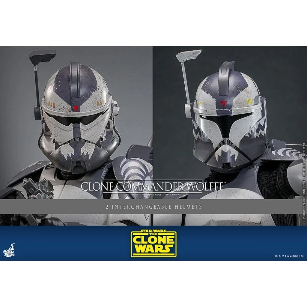 Star Wars: The Clone Wars Action Figure 1/6 Clone Commander Wolffe 30 cm