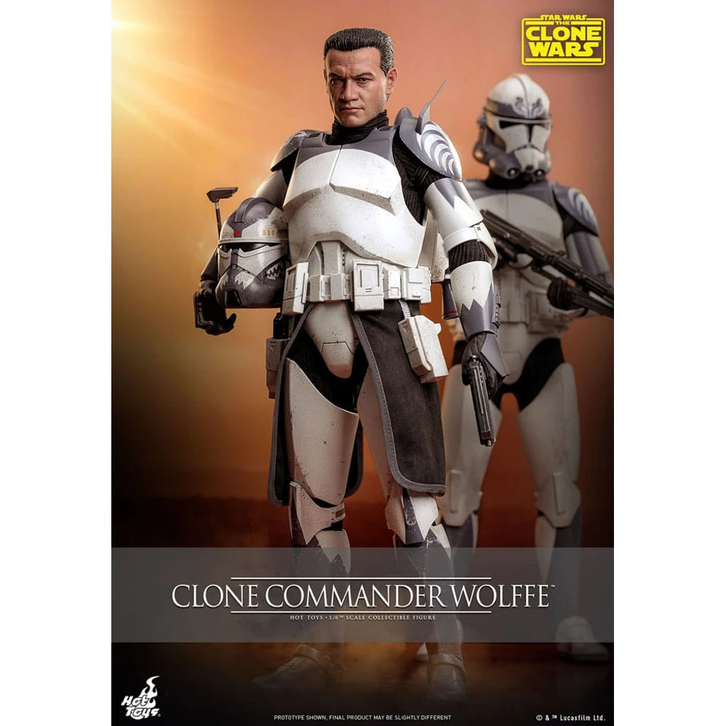 Star Wars: The Clone Wars Action Figure 1/6 Clone Commander Wolffe 30 cm