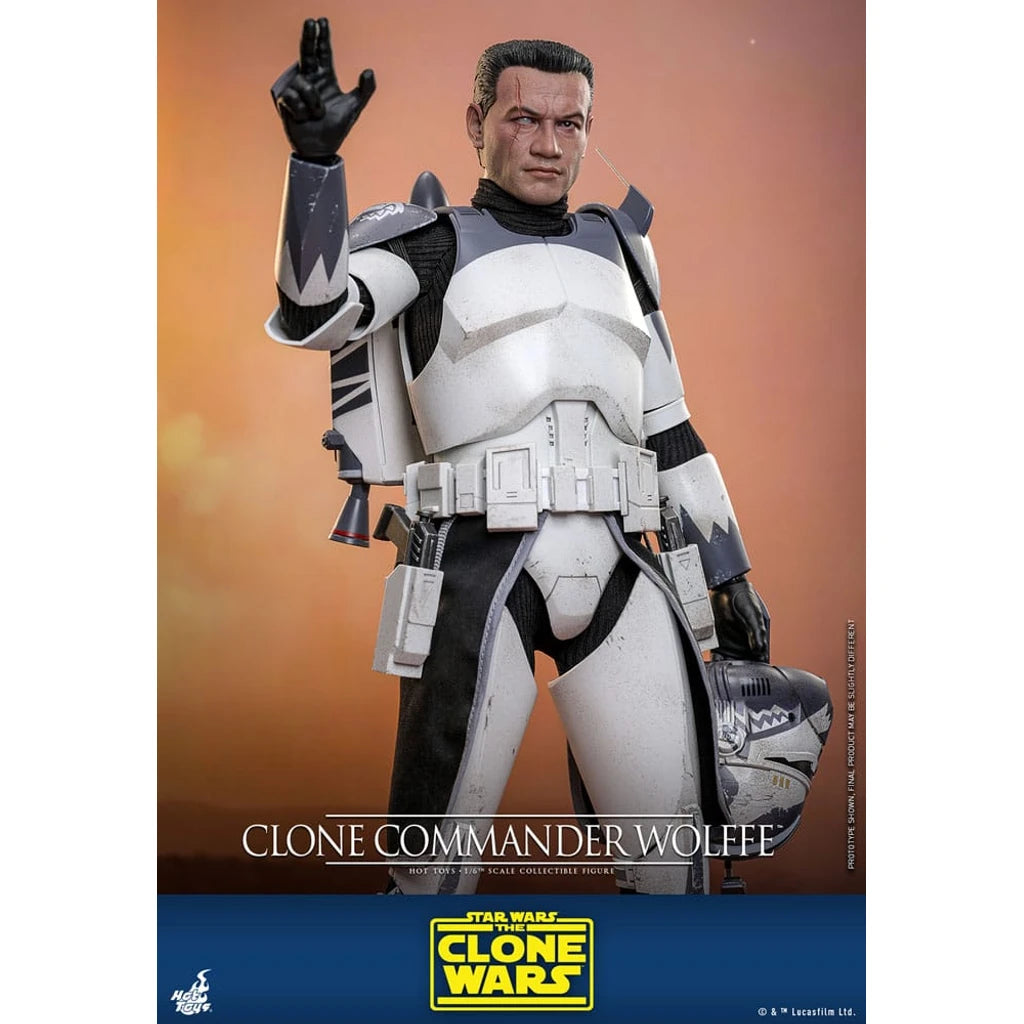 Star Wars: The Clone Wars Action Figure 1/6 Clone Commander Wolffe 30 cm