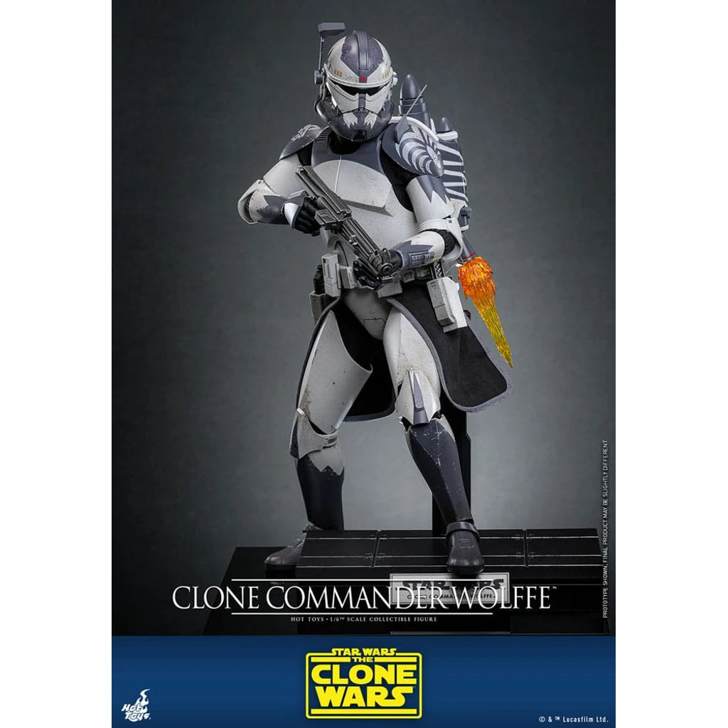 Star Wars: The Clone Wars Action Figure 1/6 Clone Commander Wolffe 30 cm