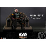 Star Wars: The Mandalorian Action Figure 1/6 Boba Fett Repaint Armor and Throne Special Edition 30 cm