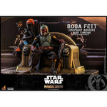 Star Wars: The Mandalorian Action Figure 1/6 Boba Fett Repaint Armor and Throne Special Edition 30 cm