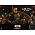 Star Wars: The Mandalorian Action Figure 1/6 Boba Fett Repaint Armor and Throne Special Edition 30 cm