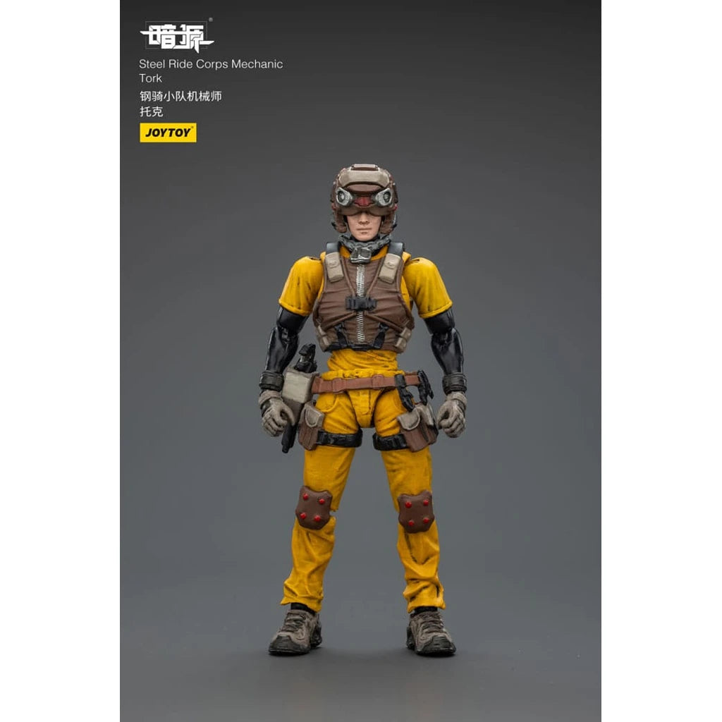 Steel Ride Corps Dark Source Action Figur Mechanic Tork 7 cm