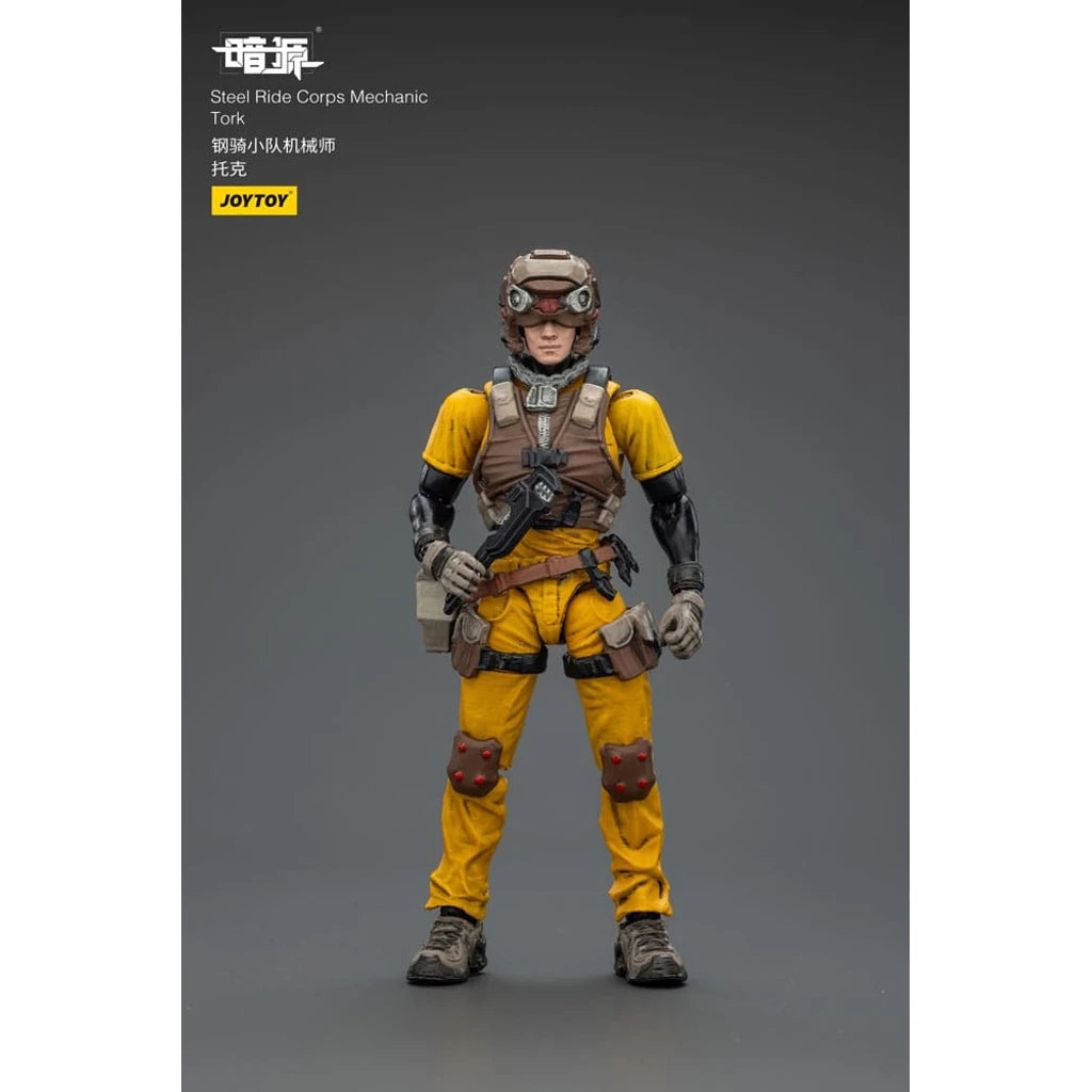 Steel Ride Corps Dark Source Action Figur Mechanic Tork 7 cm