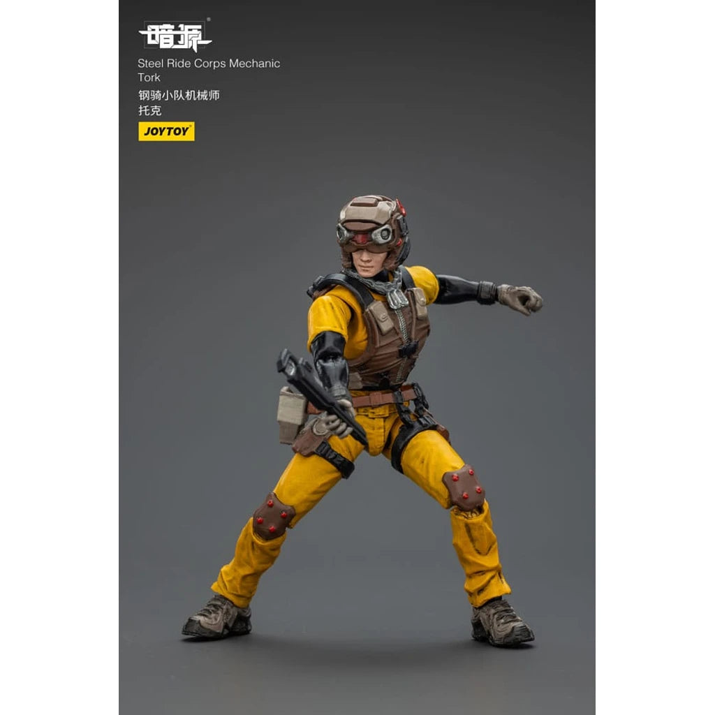 Steel Ride Corps Dark Source Action Figur Mechanic Tork 7 cm