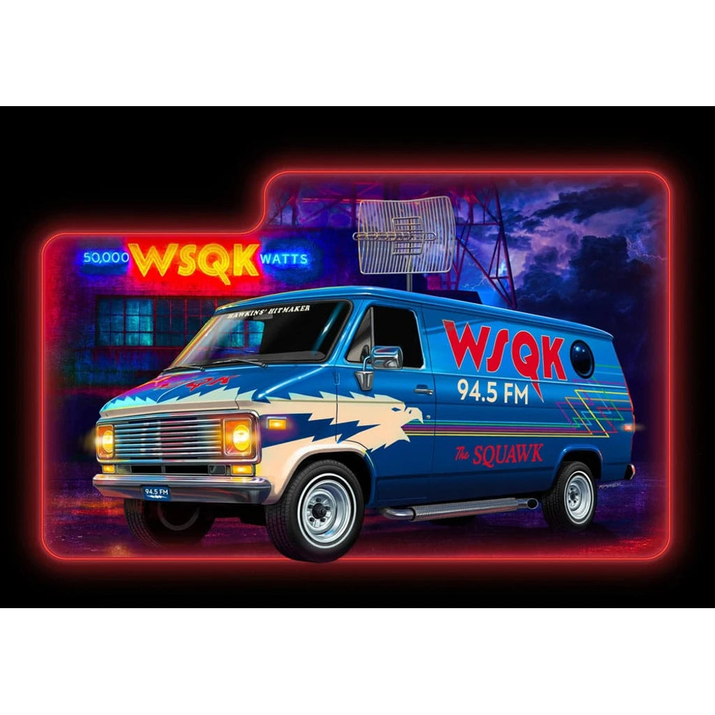 Stranger Things Model Kit 1/25 Squawk Van 21 cm