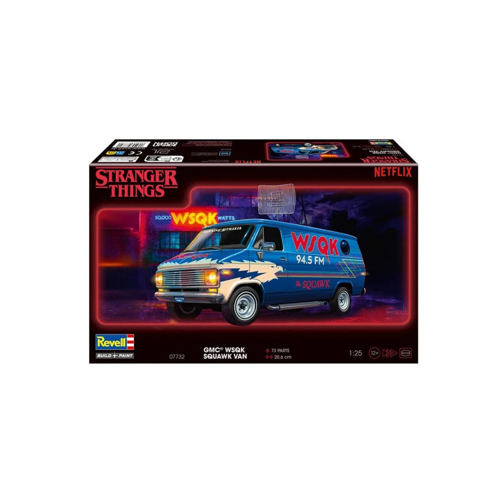 Stranger Things Model Kit 1/25 Squawk Van 21 cm