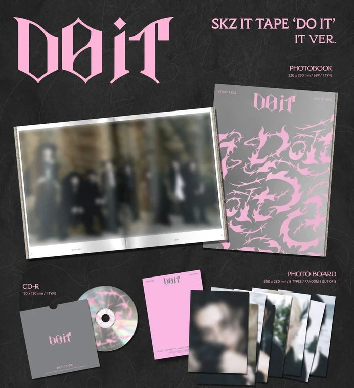 [EAN:8809954224836][IMG:1] STRAY KIDS – DO IT | SKZ IT TAPE | IT VER. | 2025 CD