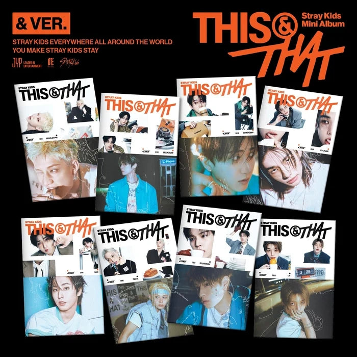 [EAN:8809954226526][IMG:1] Stray Kids - THIS & THAT | 10th Mini Album | & VER. | 2026 CD - Random Ver.