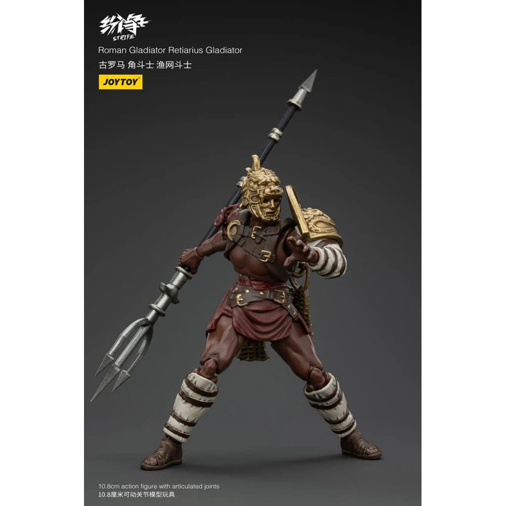 Strife Action Figure 1/18 Roman Gladiator Retiarius Gladiator 11 cm